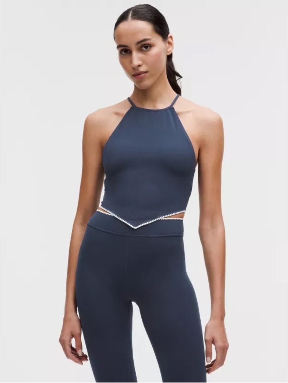 🆕💙 Lululemon Stitch Trim Halter Tank - Club Blue